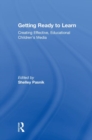 Image for Getting Ready to Learn