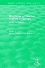 Image for Handbook of Teacher Training in Europe (1994) : Issues and Trends