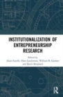 Image for Institutionalization of entrepreneurship research