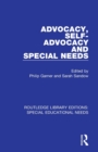 Image for Advocacy, Self-Advocacy and Special Needs