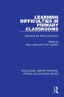 Image for Learning Difficulties in Primary Classrooms
