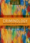 Image for Criminology  : explaining crime and its context