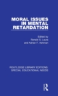 Image for Moral Issues in Mental Retardation