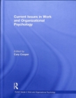 Image for Current Issues in Work and Organizational Psychology