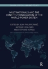 Image for Multinationals and the constitutionalization of the world power system