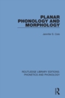 Image for Planar Phonology and Morphology