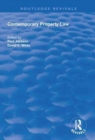 Image for Contemporary Property Law