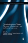 Image for Policy Implications of Recent Advances in Evolutionary and Institutional Economics
