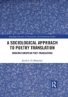 Image for A Sociological Approach to Poetry Translation