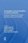 Image for Competition versus Predation in Aviation Markets : A Survey of Experience in North America, Europe and Australia