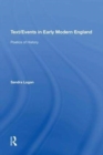 Image for Text/Events in Early Modern England : Poetics of History