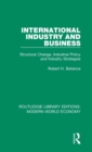 Image for International Industry and Business