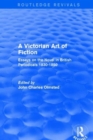 Image for A Victorian art of fiction  : essays on the novel in British periodicals1851-1869