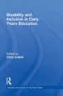 Image for Disability and Inclusion in Early Years Education