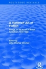 Image for A Victorian art of fiction  : essays on the novel in British periodicals1830-1850