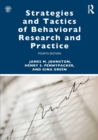Image for Strategies and Tactics of Behavioral Research and Practice