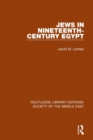 Image for Jews in nineteenth-century Egypt