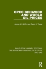 Image for OPEC Behaviour and World Oil Prices