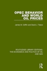 Image for OPEC Behaviour and World Oil Prices
