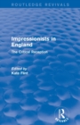 Image for Impressionists in England (Routledge Revivals)