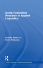 Image for Doing replication research in applied linguistics