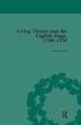 Image for Acting Theory and the English Stage, 1700-1830 Volume 1