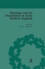 Image for Marriage and its dissolution in early modern EnglandVolume 4