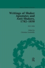Image for Writings of Shaker Apostates and Anti-Shakers, 1782-1850 Vol 2