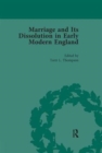 Image for Marriage and its dissolution in early modern EnglandVol. 2