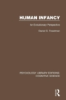 Image for Human infancy  : an evolutionary perspective