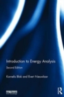 Image for Introduction to energy analysis