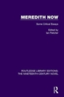 Image for Meredith now  : some critical essays