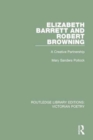 Image for Elizabeth Barrett and Robert Browning : A Creative Partnership