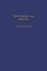 Image for The Jewish Law Annual Volume 22