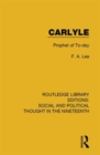 Image for Carlyle  : prophet of to-day