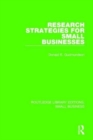 Image for Research strategies for small businesses