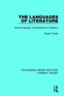 Image for The Languages of Literature