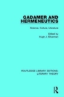 Image for Gadamer and Hermeneutics