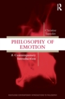 Image for Philosophy of emotion  : a contemporary introduction