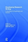 Image for Developing research writing  : a handbook for supervisors and advisors