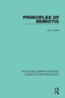 Image for Principles of Semiotic