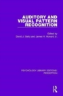 Image for Auditory and Visual Pattern Recognition