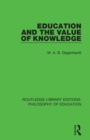Image for Education and the Value of Knowledge