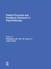 Image for Patient-Focused and Feedback Research in Psychotherapy