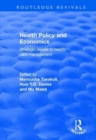 Image for Health Policy and Economics