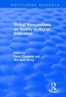 Image for Global perspectives on quality in higher education