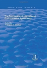 Image for The Economics of International Environmental Agreements