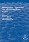 Image for Management, Organisation, and Ethics in the Public Sector