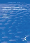 Image for International Environmental Agreements and Domestic Politics