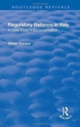 Image for Regulatory Reforms in Italy
